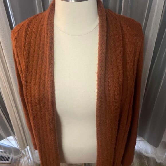 Torrid size 4 knit orange sweater - Picture 2 of 4